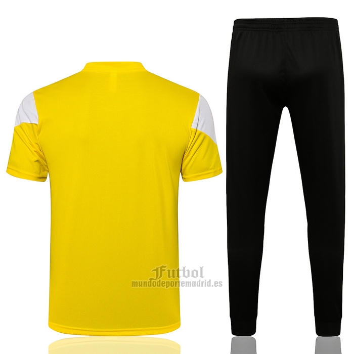 Chandal del Borussia Dortmund Manga Corta 2021-2022 Amarillo